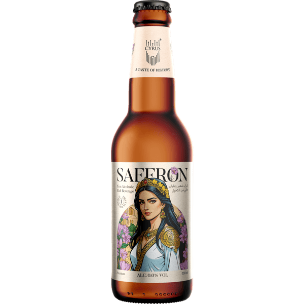 Napój słodowy z szafranem