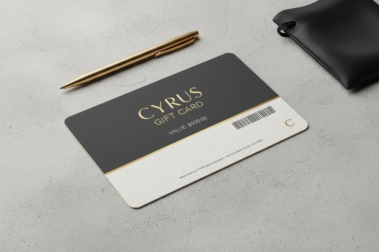 CYRUS GIFT CARD